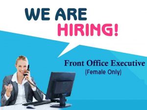 Front office Executive Jobs In Ludhiana